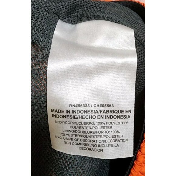 Clemson Tigers Track Pants Mens Sz Large Orange Nike Logo - Picture 8 of 8